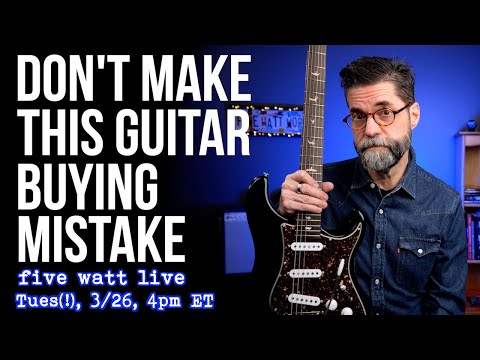 Don't Make This Guitar Buying Mistake