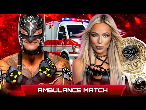 WWE 2K24 • Ambulance Match - Rey Mysterio VS Liv Morgan | WWE