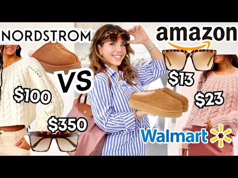 NORDSTROM vs. AMAZON + WALMART 🤑  Save Your Money! $$$ Get the LUXE LOOK FOR LESS!   #AmazonHaul