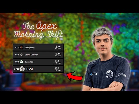 This is why TSM ImperialHal is STRUGGLING on Bloodhound... - The Apex Morning Shift Ep.7