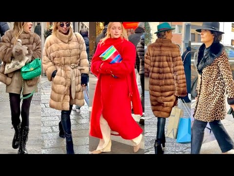 🎅🎄ITALIAN STREET STYLE DECEMBER 2024 WINTER FASHION IDEAS 2025 #vanityfair #milanstreetstyle