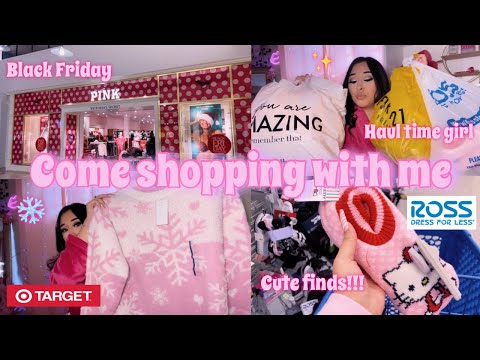 COME SHOPPING WITH ME AT THE MALL + HAUL | Black Friday shopping, Christmas gift sets, & more!!!