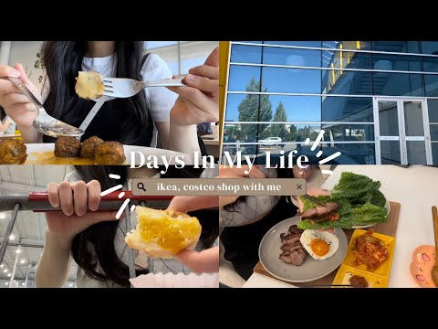 Days in My Life || IKEA, COSTCO SHOP WITH ME Vlog, grocery shopping in Canada