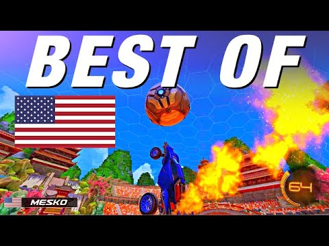 ROCKET LEAGUE BEST OF USA ! (108 CLIPS & PLAYERS - ONE COUNTRY!)