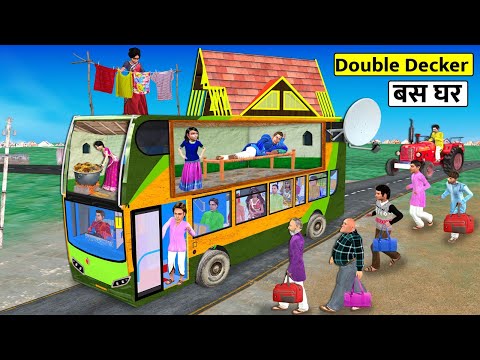 Mumbai Mein Two Storey Double Decker Bus House Hindi Kahaniya Hindi Moral Stories Hindi Stories