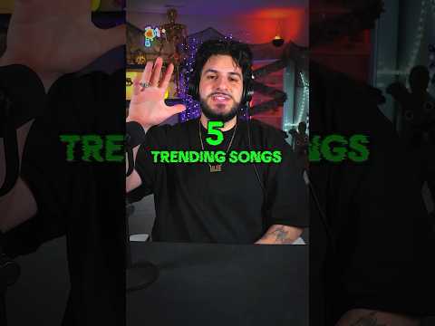 TOP 5 Trending songs of the month