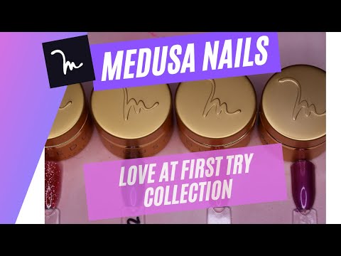 Medusa Nails Love at First Try Collection | The Swatches!!!!!!