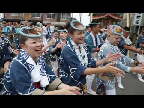 【佐原の大祭】山車の風流物　鯉と鷹