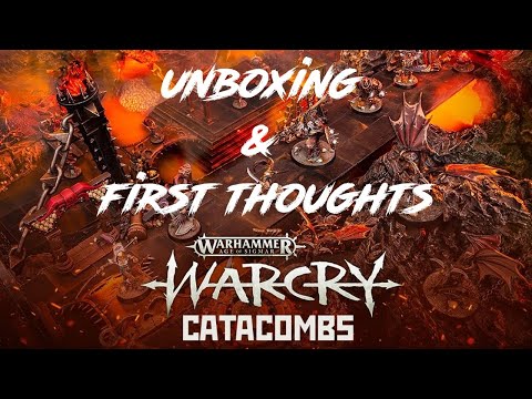 Warcry Catacombs Unboxing & Quick First Impressions