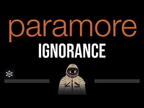 Paramore • Ignorance (CC) (Upgraded Video) 🎤 [Karaoke] [Instrumental]