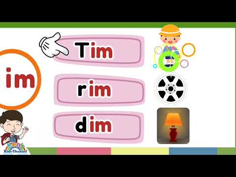 CVC Words | -im Word Family | Learn to Read | Reading Phonics for Kids | Kindergarten and Grade 1