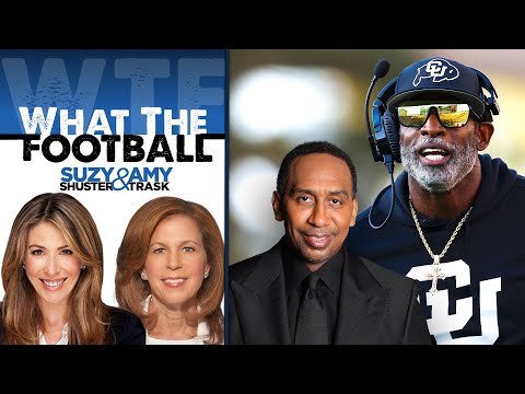 Stephen A. Smith on Deion Possibly Coaching Cowboys | What the Football w/Suzy Shuster & Amy Trask