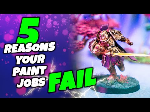 5 Mistakes New Miniature Painters Always Make | SERIOUSLY, DON'T DO THIS!