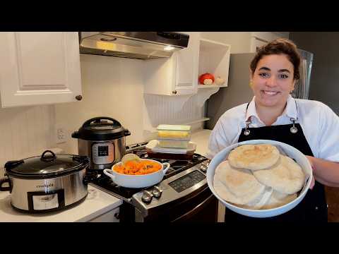 Saving Time and Money by Prepping a Week's Worth of Scratch Made Dinner!