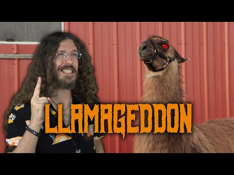 Llamageddon Movie Review - Exactly what it sounds like.