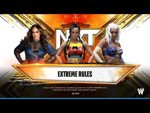 WWE 2k24 AWA Wrestling: Nia Jax returns to vs Gabriella & Evie