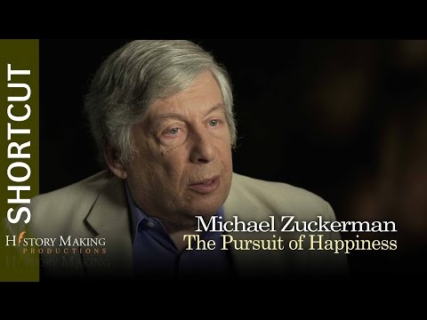 Michael Zuckerman on the Pursuit of Happiness in Philadelphia