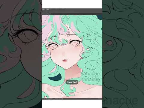 this hair drawing style is OP 🤩 riness art style study (day 17)