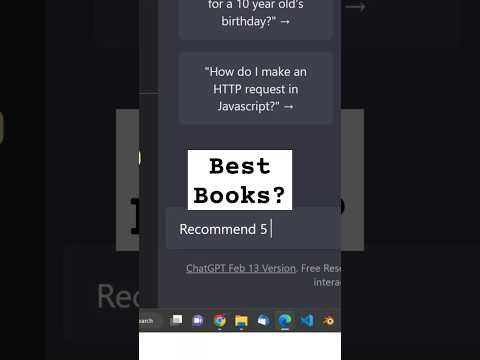 ChatGPT recommends 5 PYTHON books