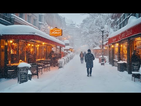 Norway - Freezing Cold 4K HDR Walking Tour