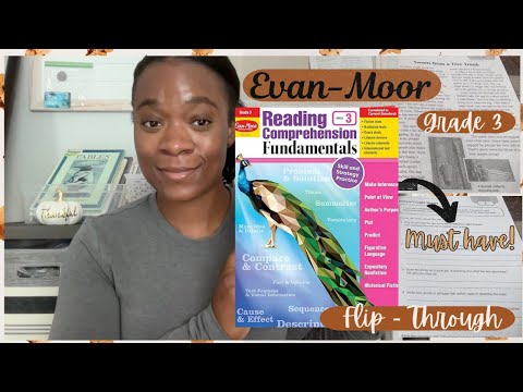 Evan-Moor Reading Comprehension Fundamentals Grade 3 Flip Through | Homeschool Resource