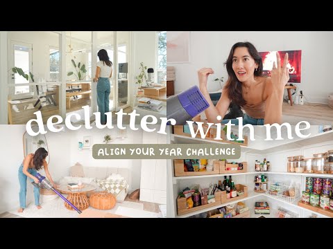 Declutter & Reset with Me for 2023 💫 Align Your Year Challenge