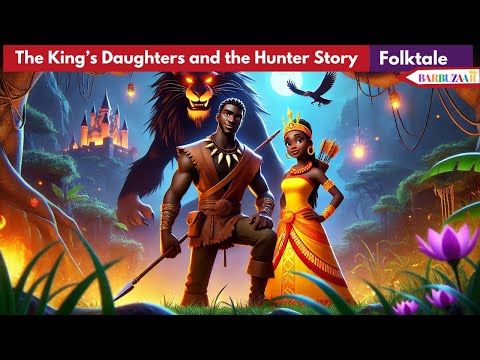 The King’s Daughters and the Hunter Story ✨💞I Moral Stories 🎊I Benin folktale I @barbuzaar