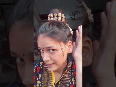 Bangle se Hair accessory ❤️🥰| Jugaad #hairaccessories #hairstyle #ashortaday  #shorts #viral