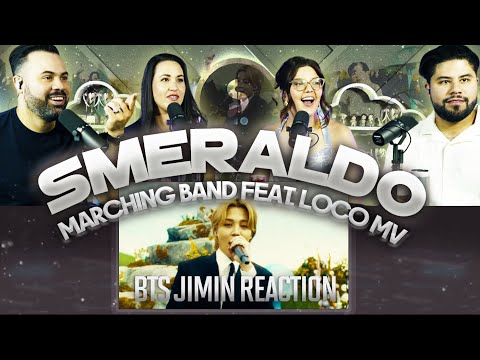 Jimin of BTS "Smeraldo Garden Marching Band ft Loco MV" - Reaction- Such a fun song 😊| Couples React