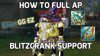 HOW TO FULL AP BLITZCRANK SUPPORT GUIDE