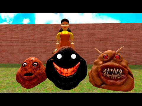 SECRET 😱 SQUID GAME 2 POU BOU FROM BOU'S REVENGE In Garry's Mod!