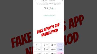 HOW TO CREAT FAKE WHAT'S APP || #fakewhatsappkaisebanaye #whatsappstatus #whatsuptricks