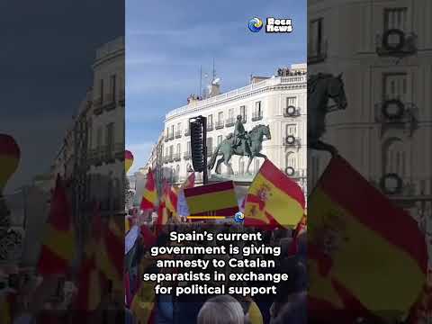 12th straight day of huge protests in Spain 🇪🇸😳