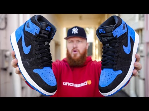 DON'T BUY THE JORDAN 1 ROYAL REIMAGINED SNEAKERS WITHOUT WATCHING THIS! (In Hand & On Feet Review)