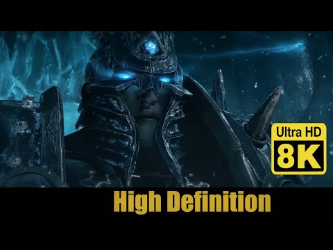 Wrath of the Lich King World of Warcraft 8k (Remastered with Neural Network AI)