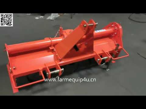 Agriculture Machinery tractor pto driven rotary tiller, rotovator for farm tillage