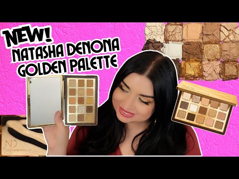 Natasha Denona Golden Palette...This ain't it! but hey, at least there's a single shadows giveaway