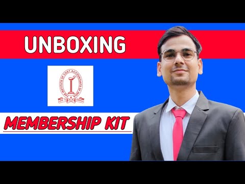 UNBOXING OF CMA MEMBERSHIP KIT | CMA DIVAKAR MISHRA