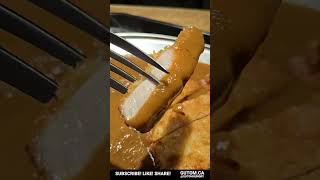 TONKATSU CURRY AT MR JAPANESE CURRY VANCOUVER | #FOOD #STREETFOOD #SHORTS