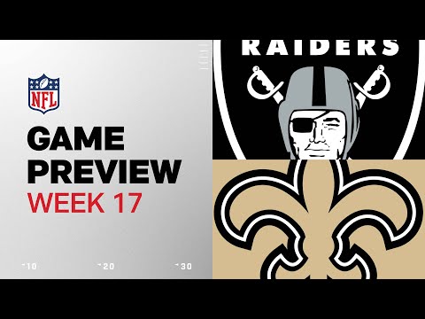 Las Vegas Raiders vs. New Orleans Saints | 2024 Week 17 Game Preview