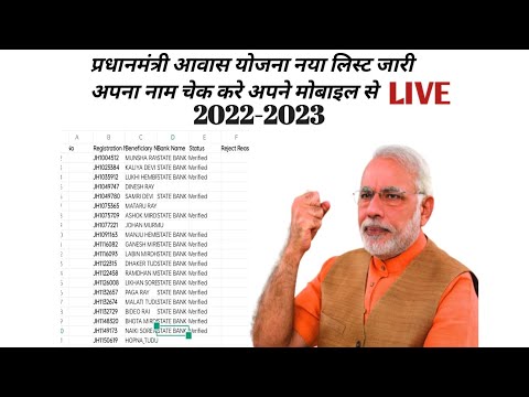 Pm awas yojna new list 2022-23| प्रधान मंत्री आवास योजना नया सूची जारी 2022| pmayg new list 2022-23