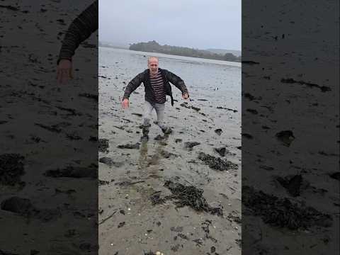 Gloopy Estuary Mud #adventure #mud #explore #coast #nature #outdoors #estuary #beach #seaside