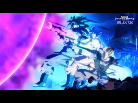 Super Dragon Ball Heroes | Episode 49 UI Goku, SSJ2 Future Gohan & SSJ4 Bardock Family Kamehameha