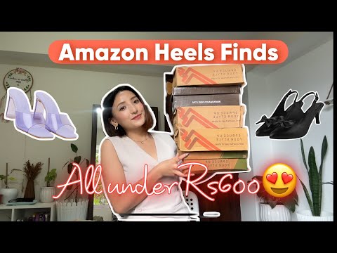 Amazon Heels Haul😍Under Rs600☺️ 50-80% Off😳Pinteresty Heels👠Must haves😎trendy collection💕Sikkim❤️