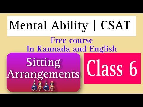 FREE Mental Ability Tricks | Sitting Arrangements tricks |UPSC | KPSC |KAS | PDO | #upsc #csat #kpsc