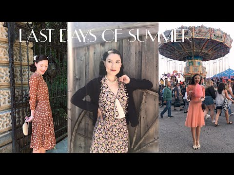 A Very Random End Of Summer Vlog - Vintage Style | Carolina Pinglo