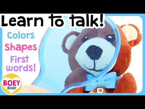 Baby Learning Video - Learn to Talk | Speech Video for Babies | Learn Colours, Shapes & First Words!