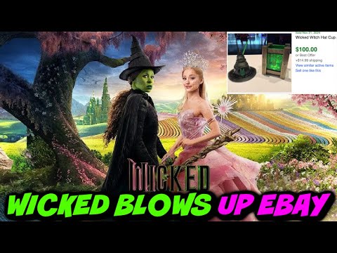 Wicked Movie Merch BLOWS UP on Ebay, HUGE PROFITS