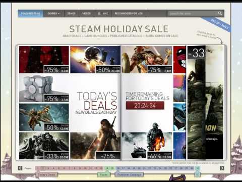 Steam holiday Sales MASSIVE DISCOUNT!