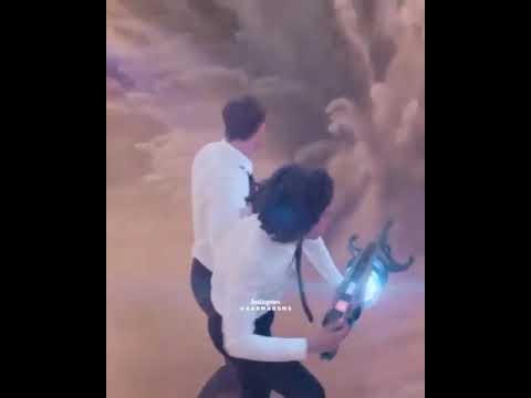 This gun destroyed the desert within seconds🔥🔥MIB international 4k WhatsApp status#shorts